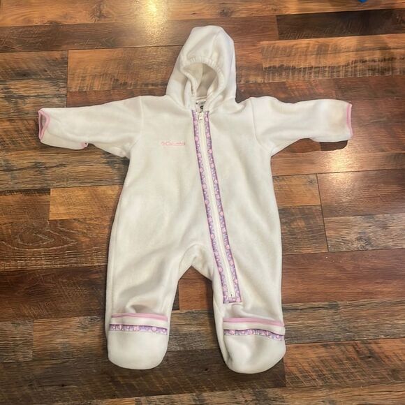 Columbia bunting suit 12 months (1685B) hey - Picture 1 of 7